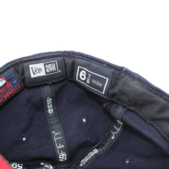 Atlanta Braves New Era 59FIFTY Fitted Hat Cap Size 6 7/8 MLB Baseball - Picture 5 of 6